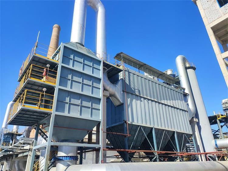 Calcium is sprayed in the furnace Desulfurization  (DeSOx)