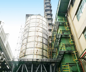 Black smoke treatment of biomass boiler