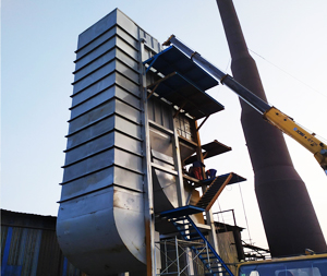 Denitrification equipment in steel plant