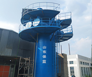 Waste gas treatment equipment